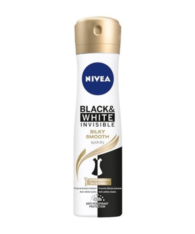 NIVEA Antiperspirant For Women Black & White Invisible Silky Smooth 150ml