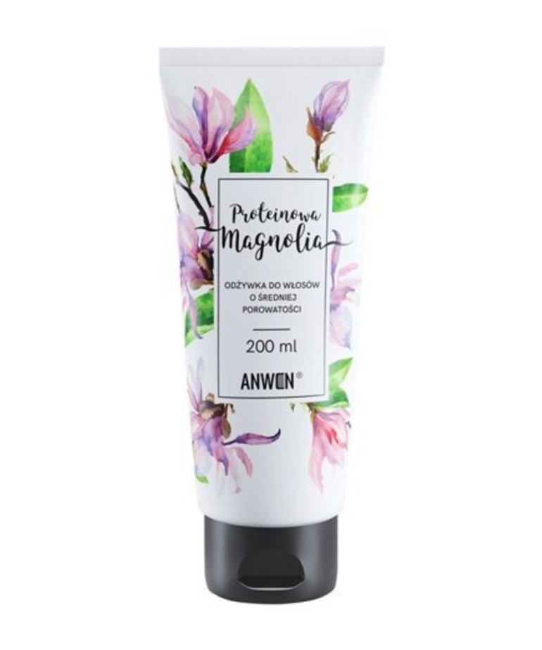 ANWEN ANWEN Proteinowa Magnolia Odżywka Włosy O Średniej Porowatości 200ml