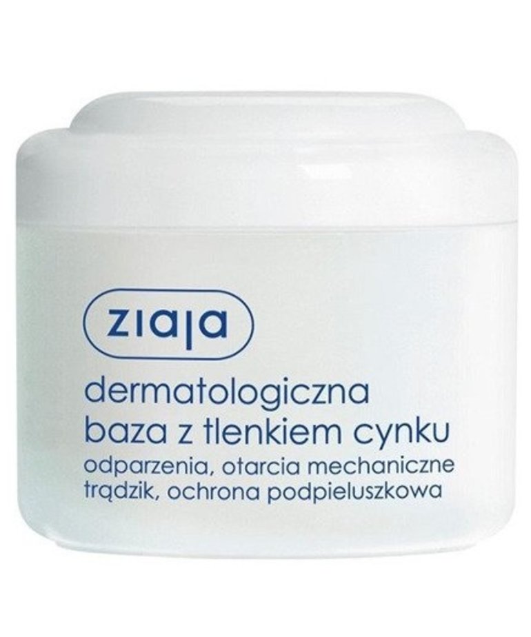 ZIAJA ZIAJA Dermatologiczna Baza Z Tlenkiem Cynku 80g