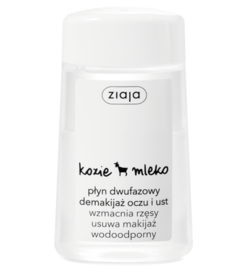 ZIAJA ZIAJA Kozie Mleko Płyn Dwufazowy Do Demakijażu Oczu I Ust 120ml