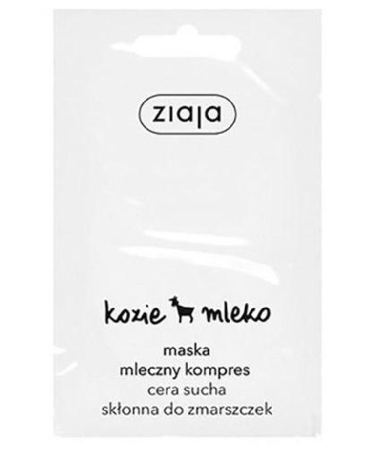 ZIAJA ZIAJA Kozie Mleko Maska Mleczny Kompres 7ml