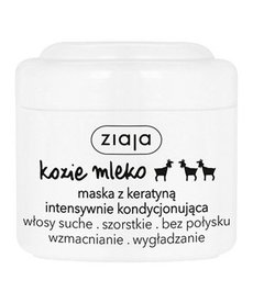 ZIAJA Kozie Mleko Maska Do Włosów Z Keratyną 200ml