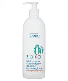 ZIAJA ZIAJA Ziajka Żel Do Mycia Ciała I Włosów Dla Dzieci 400ml