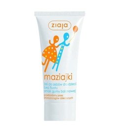 ZIAJA Maziajki Tooth Gel Without Fluoride For Children 50ml