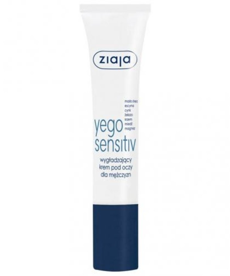 ZIAJA Yego Sensitiv Wygładzający Krem Pod Oczy Dla Mężczyzn 50ml