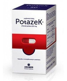 ADAMED Potazek Potassium Chloride 610mg 100 capsules
