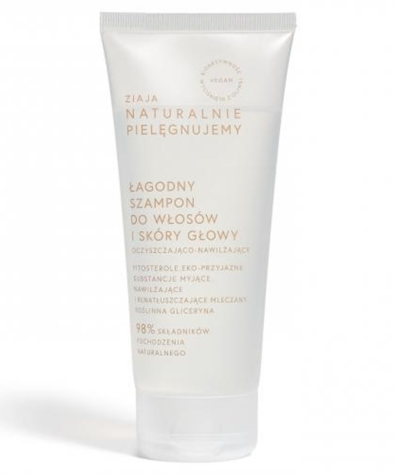 ZIAJA ZIAJA Naturalnie Pielęgnujemy Łagodny Szampon Do Włosów 200ml