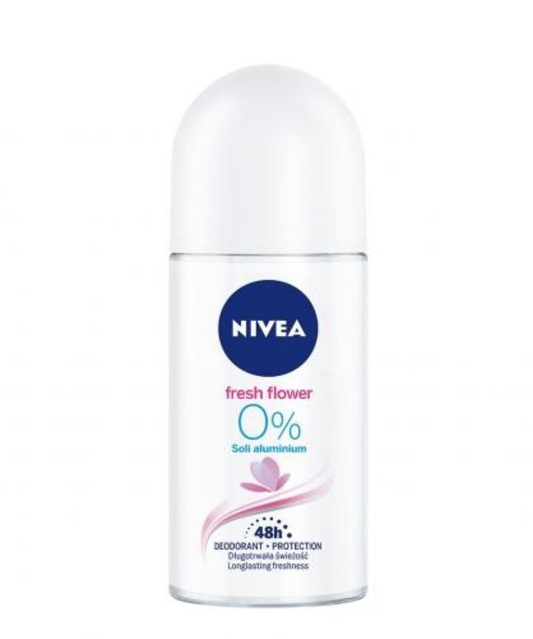 NIVEA Antiperspirant For Women Fresh Flower 0% Soli Aluminum 50ml