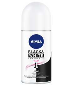 NIVEA Antyperspirant Dla Kobiet Blak&White Invisible Clear 50ml
