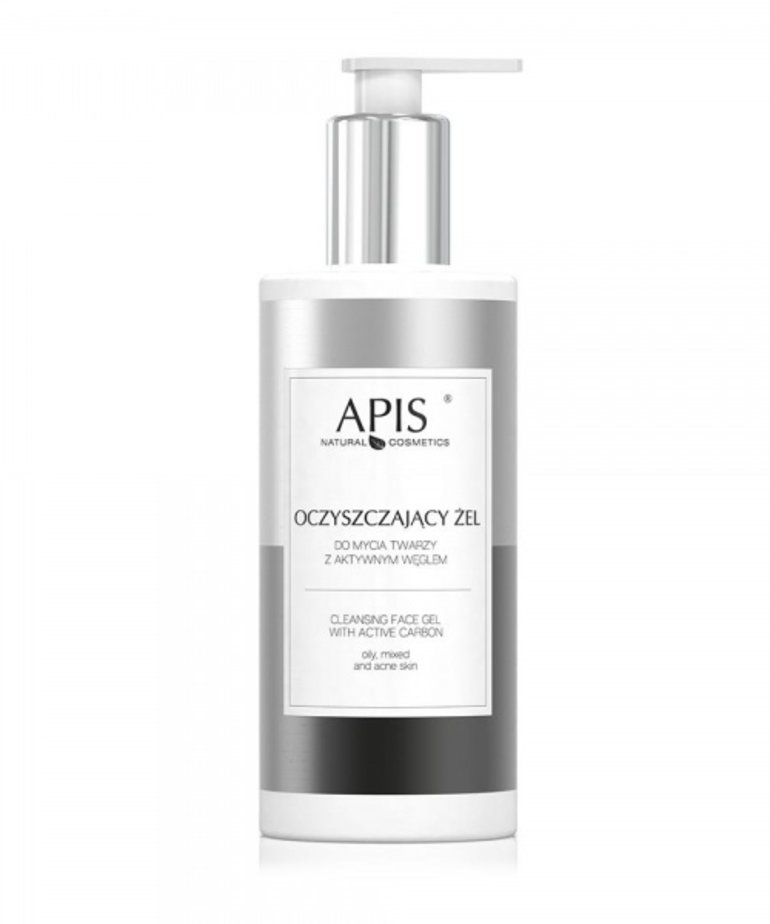 APIS APIS Cleansing Face Cleansing Gel With Active Charcoal 300ml