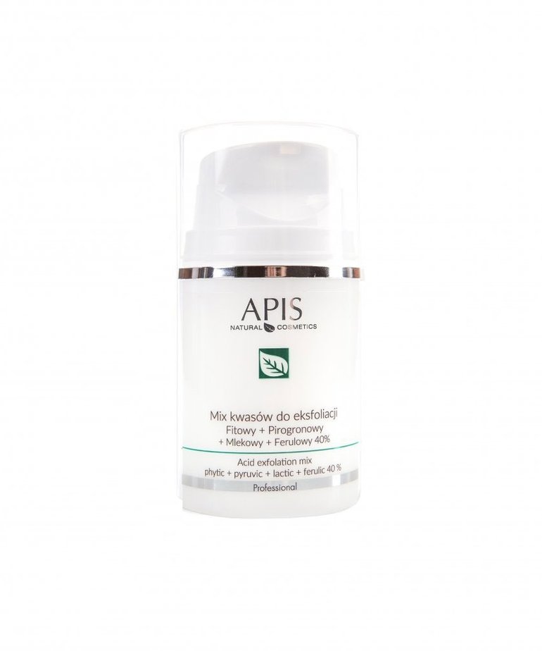 APIS APIS Mix Kwasów 40 % Fitowy + Pirogronowy+ Mlekowy + Ferulowy 50ml