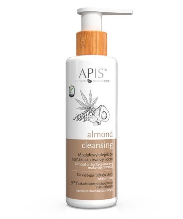 Almond Cleansing Almond Oil For Face And Eye Makeup Remover 150ml www.mypewex.com