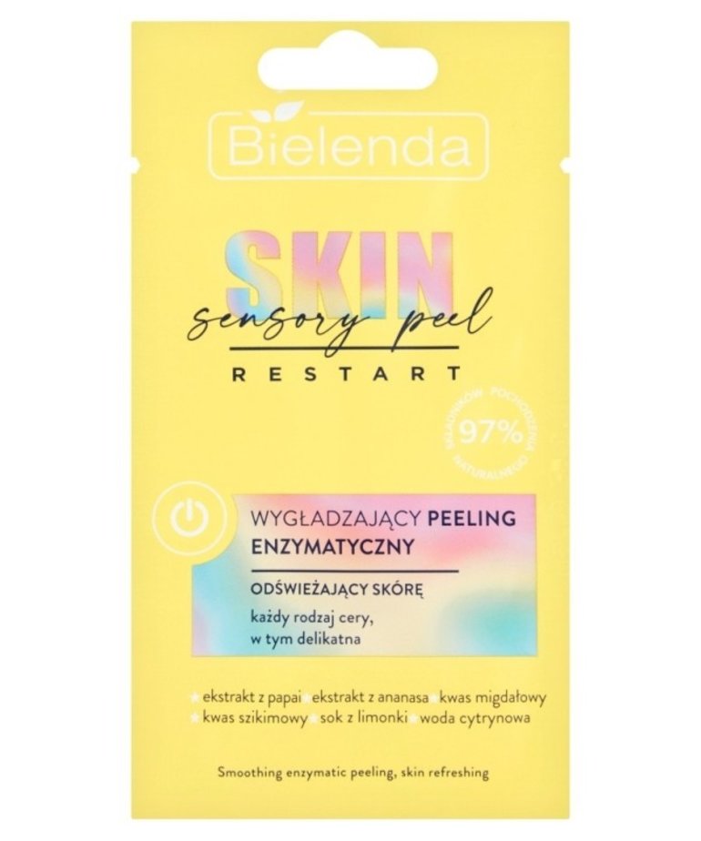 BIELENDA Skin Restart Wygładzający Peeling Enzymatyczny - Odświeżający Skórę 8g