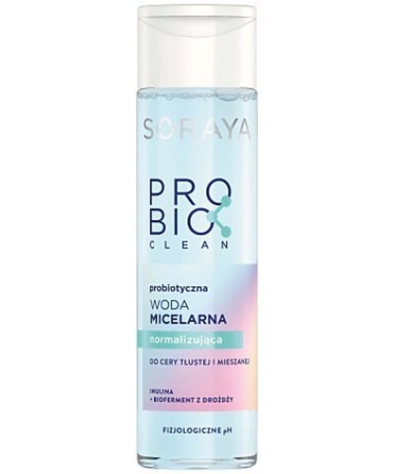 SORAYA Probio Clean Probiotyczna Woda Micelarna Normalizująca 250ml
