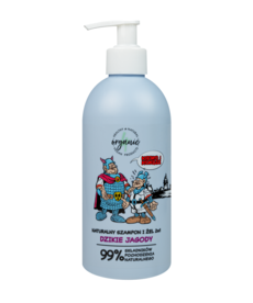 4 ORGANIC Shampoo And Gel For Children 2In1 Kajko And Kokosz Wild Berries 350ml