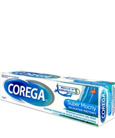 GLAXO SMITH KLINE Corega Denture Fixing Cream Super Strong Mint flavor 40g