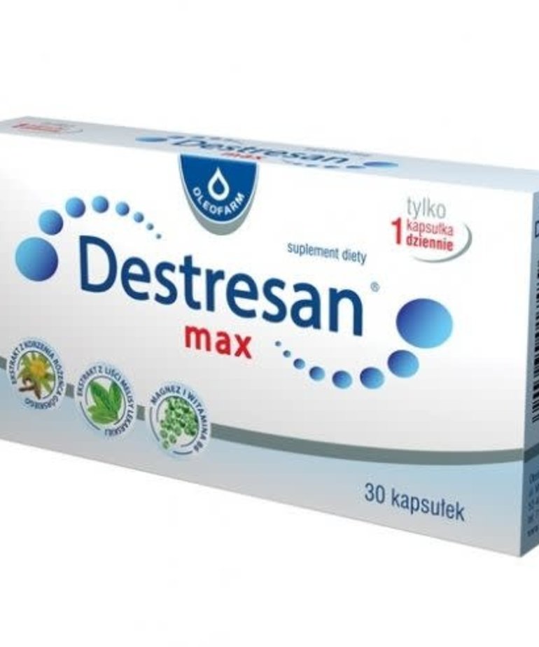OLEOFARM Destresan Max Spokój Ducha i Ciała 30 kapsułek