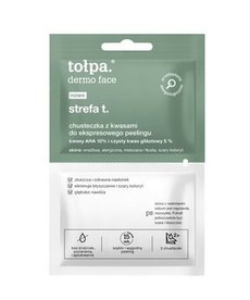 TOLPA Dermo Face Handkerchief With Acids For Express Peeling 2 Pieces