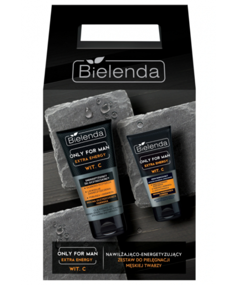 BIELENDA Only For Men Moisturizing And Energizing Face Care Set