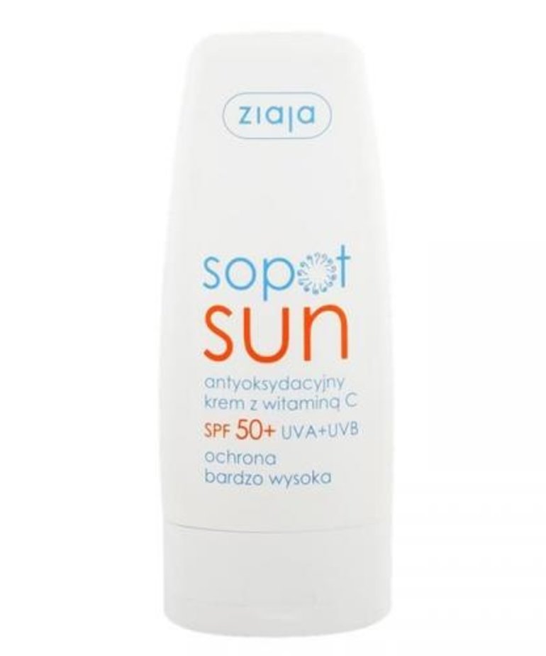 ZIAJA ZIAJA Sopot Sun SPF 50+ Antyoksydacyjny Krem z Witaminą C 50ml