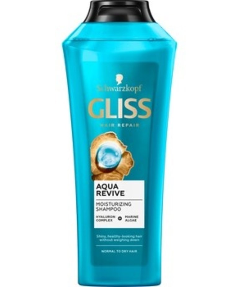SCHWARZKOPF Gliss Hair Repair Aqua Revive Szampon Nawilżający 400ml