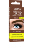 VENITA Cream Henna For Eyebrows 4.0 Brown