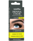 VENITA Kremowa Henna Do Brwi 1.1 Grafit