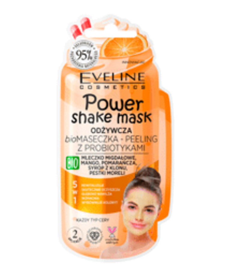 EVELINE Power Shake Mask Nourishing Mask With Probiotics 10ml