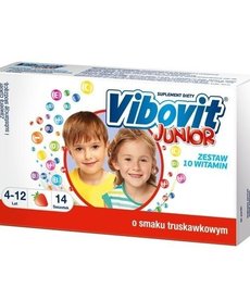 TEVA Vibovit Junior On Strawberry Flavor 14 Sachets