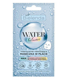 BIELENDA BIELENDA Water Balance Intensywnie Nawilżająca Maseczka Do Twarzy 7 ml