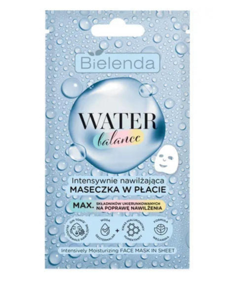 BIELENDA BIELENDA Water Balance Intensively Moisturizing Face Mask 7 ml