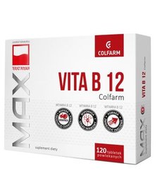 COLFARM COLFARM Witamina B 12 120 tabletek