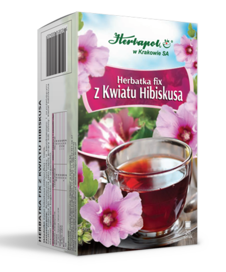 HERBAPOL HERBAPOL Tea Fix With Hibiscus Flower 20 pcs