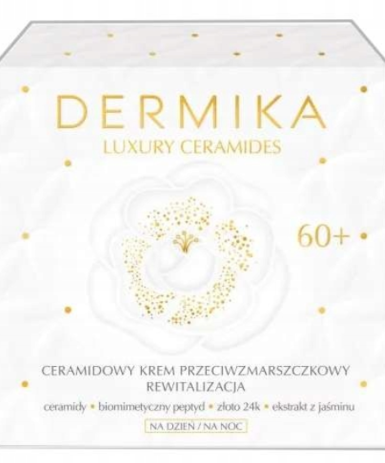 DERMIKA DERMIKA Luxury Ceramides Krem Przeciwzmarszczkowy 60+ Rewitalizacja