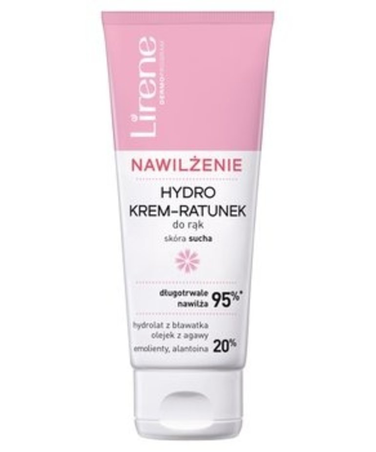 LIRENE LIRENE  Nawilżający Hydro Krem Do Rąk Skóra Sucha 75 ml