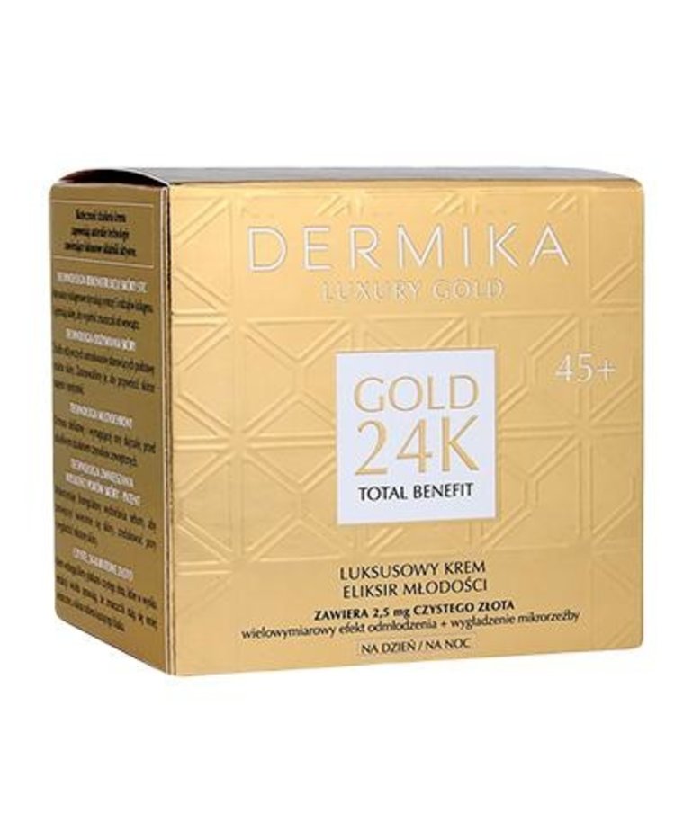 DERMIKA DERMIKA Luxury Gold 45+Luxury Cream Elixir of Youth Day/Night 50ml