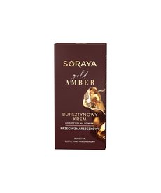 BIELENDA SORAYA Gold Amber Bursztynowy Krem Pod Oczy Przeciwzmarszkowy 15ml