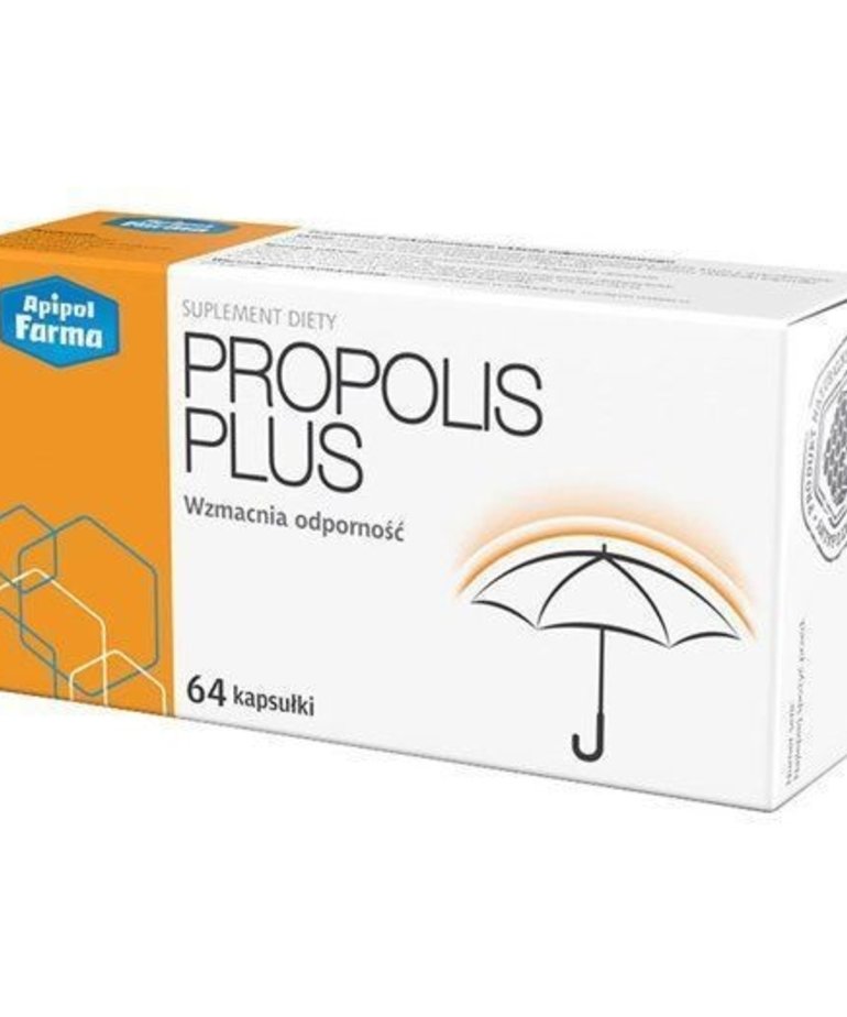 FARMINA APIPOLFARMA Propolis Plus Supports Immunity 64 Capsules