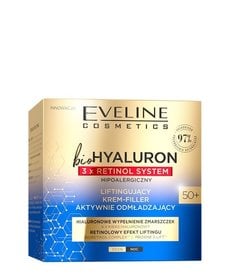 EVELINE EVELINE Bio Hyaluron 50+ Liftingujący Krem-Filler Odmładzający 50ml