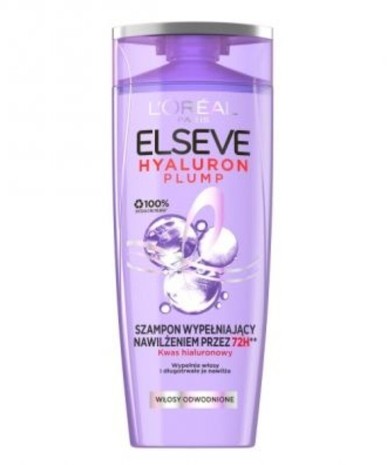 LOREAL L'OREAL Elseve Hyaluron Plump Moisturizing Filling Shampoo 400ml