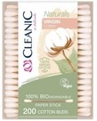 CLEANIC CLEANIC Patyczki Kosmetyczne Virgin Cotton 200 sztuk CLEANIC CLEANIC Patyczki Kosmetyczne Virgin Cotton 200 sztuk