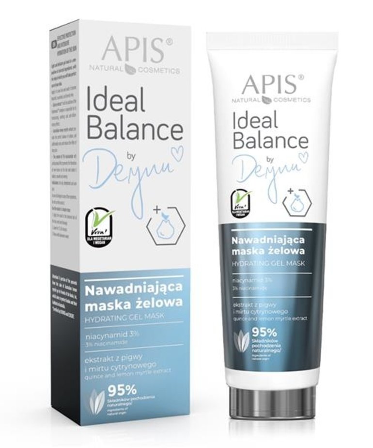 APIS APIS Ideal Balance By Deynn Nawadniająca Maska Żelowa 100ml