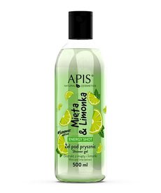 APIS APIS Energy Shot Shower Gel Mint & Lime 500ml