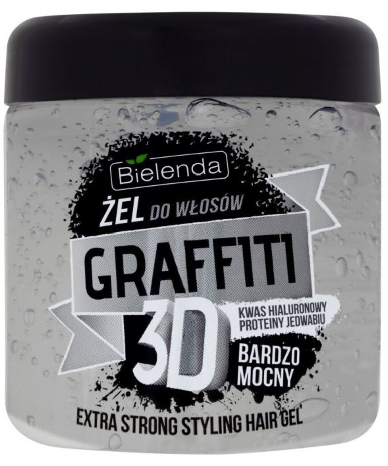 BIELENDA BIELENDA Żel Do Włosów Graffiti 3D Bardzo Mocny 250g