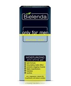 BIELENDA BIELENDA Only For Man Moisturizing Gel Against Gloss Skin 50 ml