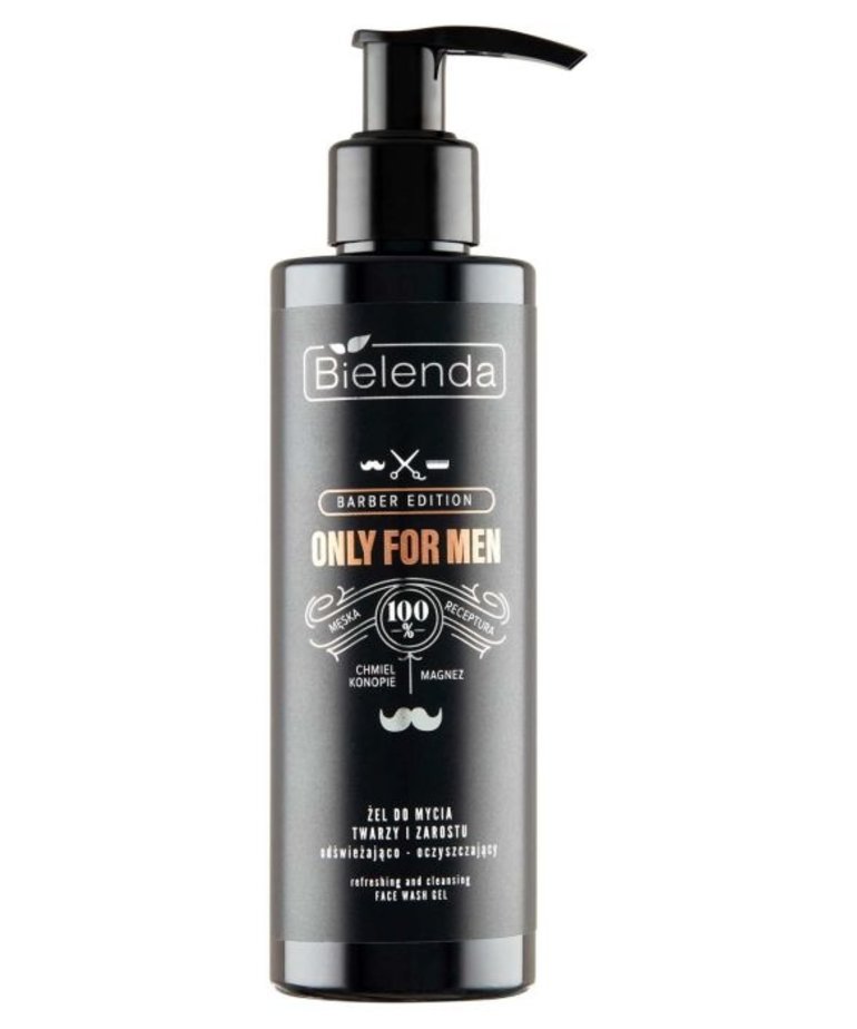 BIELENDA BIELENDA Only For Men Face And Facial Cleansing Gel 190ml