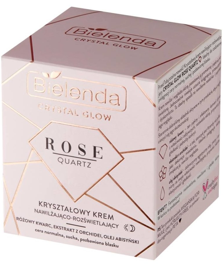 BIELENDA BIELENDA Rose Quartz Crystal Moisturizing And Brightening Cream 50ml