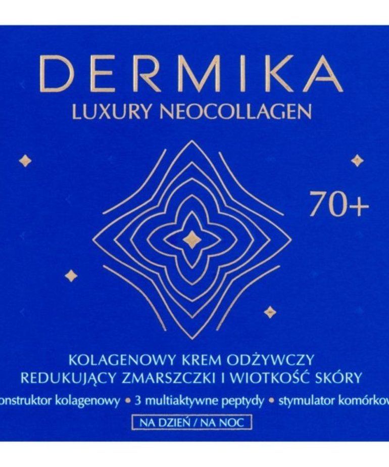 DERMIKA DERMIKA Luxury Neocollagen 70+  Kolagenowy Krem Odżywczy  50ml