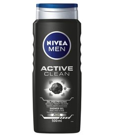 NIVEA NIVEA MEN Active Clean Shower Gel For Men 500ml