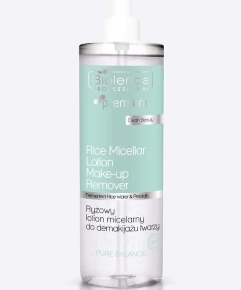 BIELENDA PROFESSIONAL BIELENDA PRO Pure Balance Rice Micellar Lotion for Makeup Removal 500g